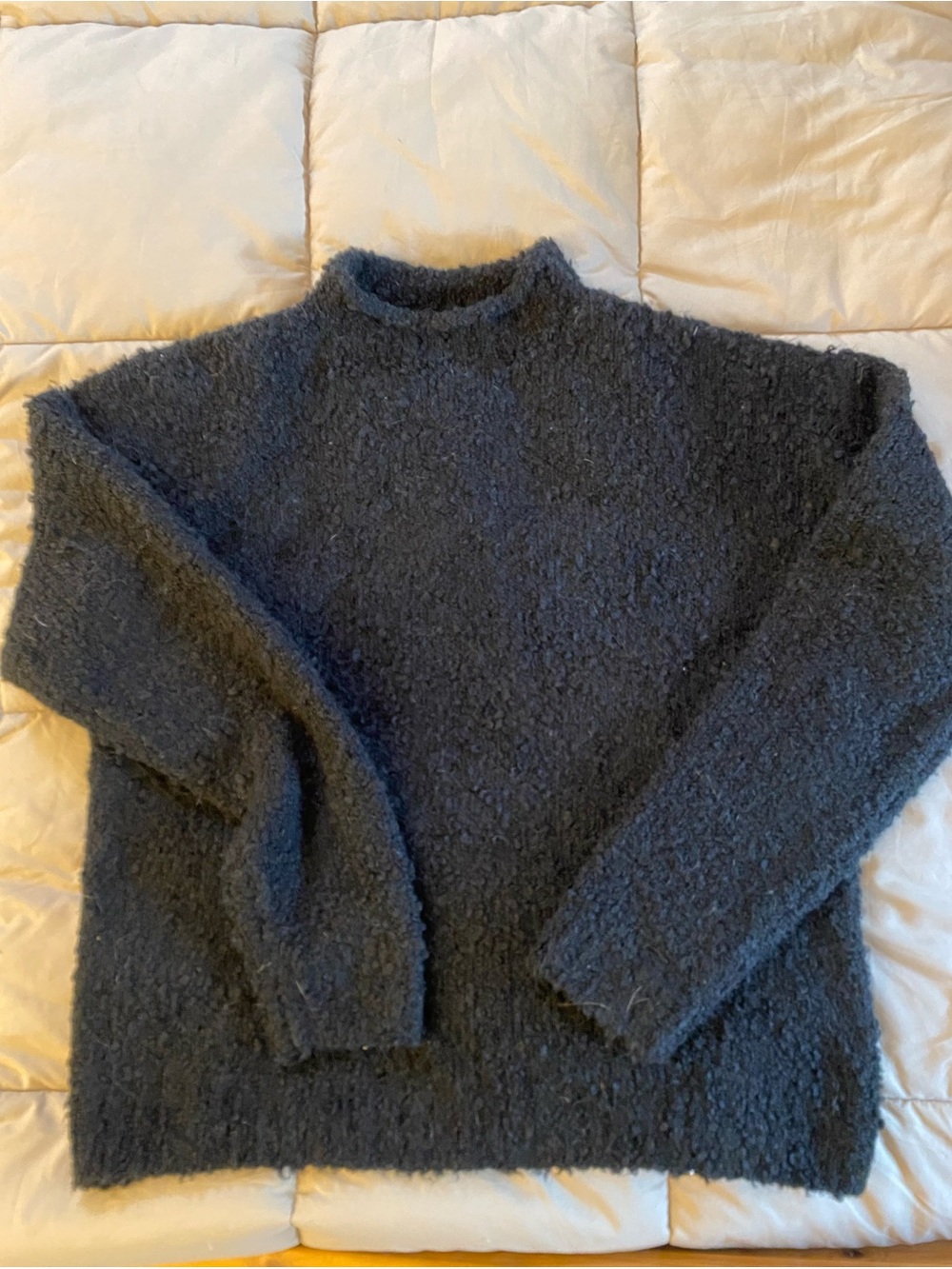 J. Crew Bouclé Rollneck Sweater